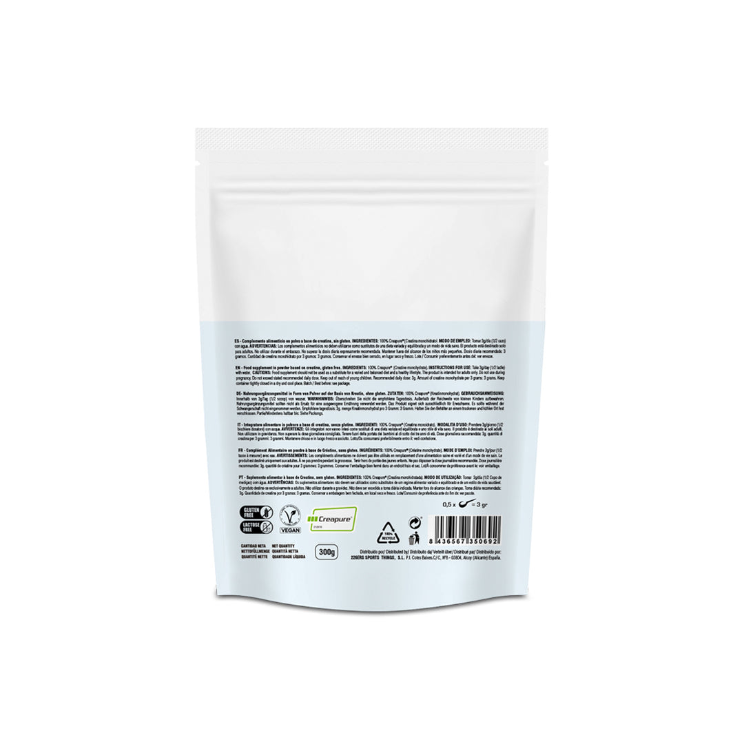 Creatina Creapure® 300 g - 100% Monohydrat