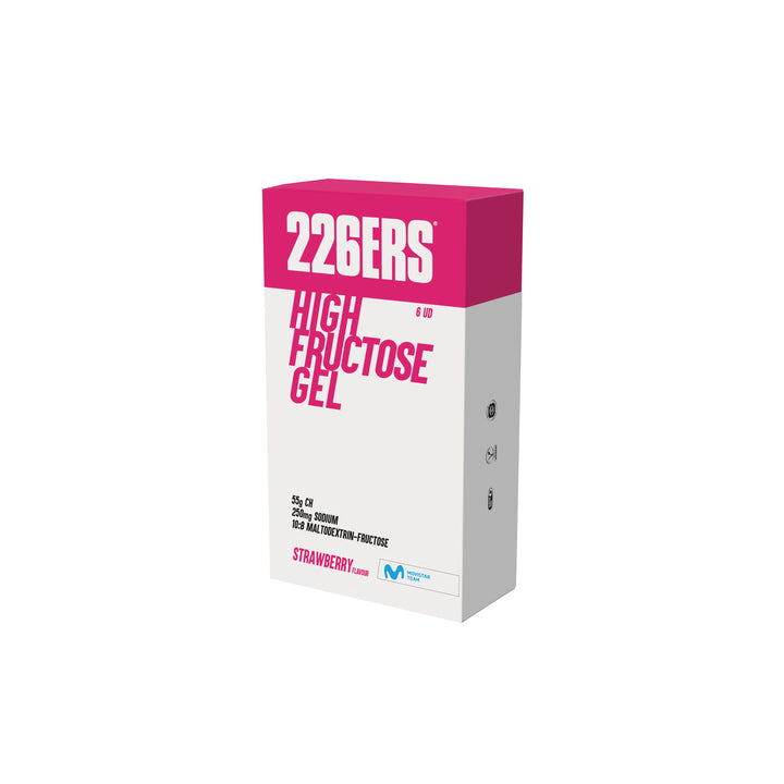 BOX - 6 HIGH FRUCTOSE GEL 80g