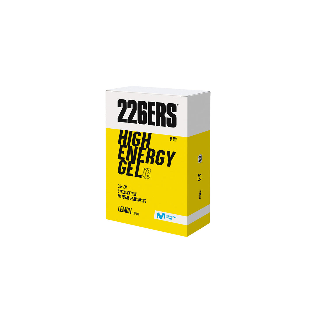 BOX - 8 HIGH ENERGY GEL XS 45g