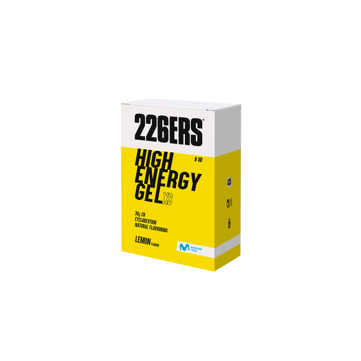 BOX - 8 HIGH ENERGY GEL XS 45g