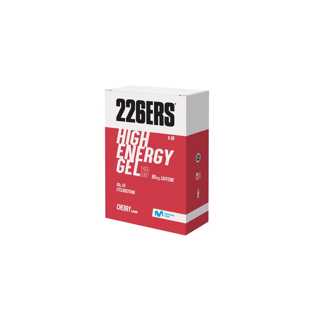 BOX - 8 HIGH ENERGY GEL XS 45g
