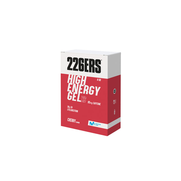 BOX - 8 HIGH ENERGY GEL XS 45g