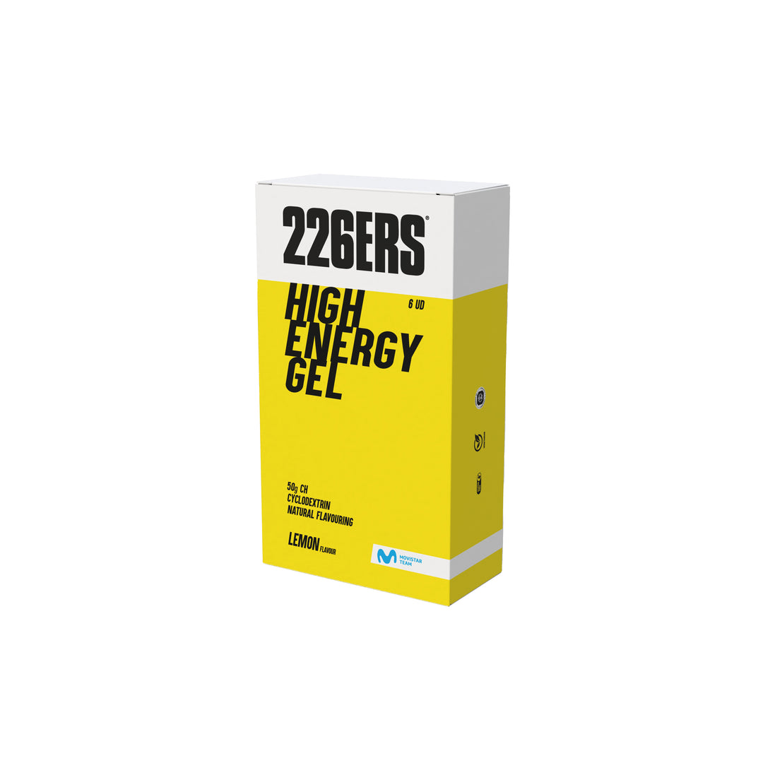 BOX - 6 HIGH ENERGY GEL 76g