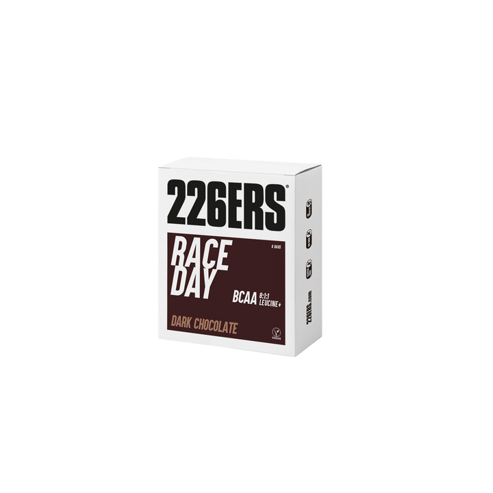 BOX 6 RACE DAY BAR BCAA 40g - Barrita Energética Vegana