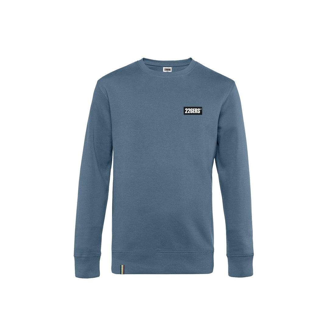 Sudadera Regular Fit cuello redondo azul