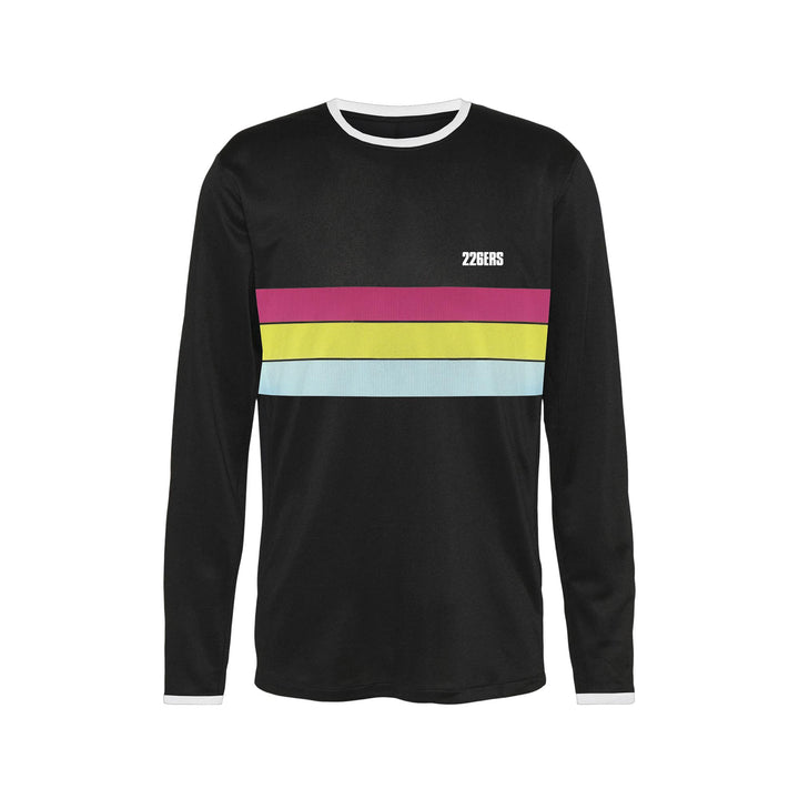 Jersey Hydrazero Flagge - langer schwarzer oder schwarzer Manga