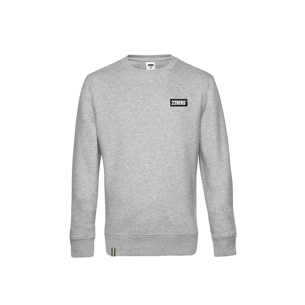 Sudadera Regular Fit cuello redondo gris