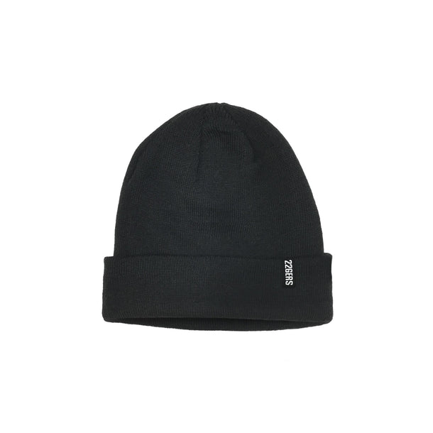 Chapeau en laine de bonnet - en gris ou noir