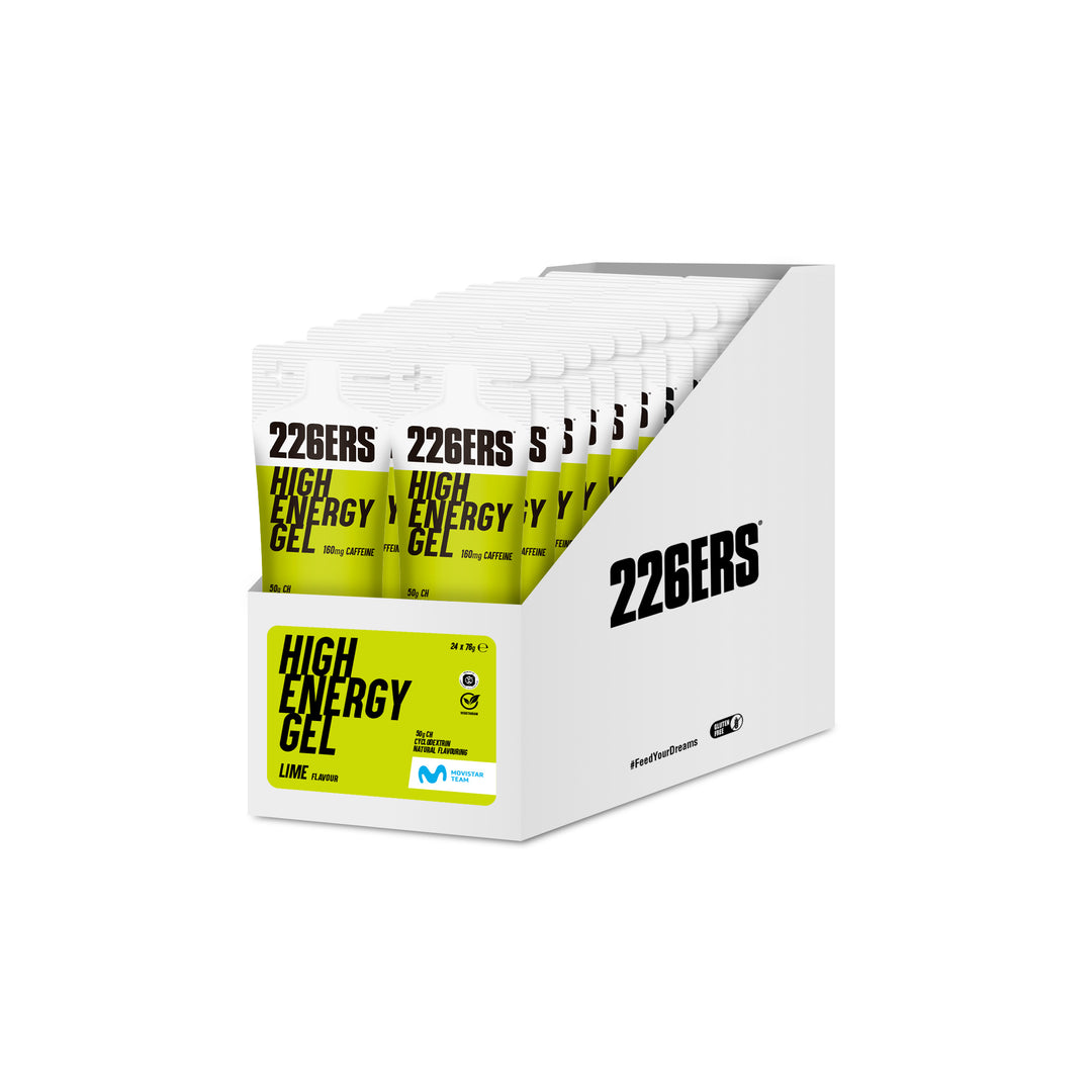 BOX - 24 HIGH ENERGY GEL 76g