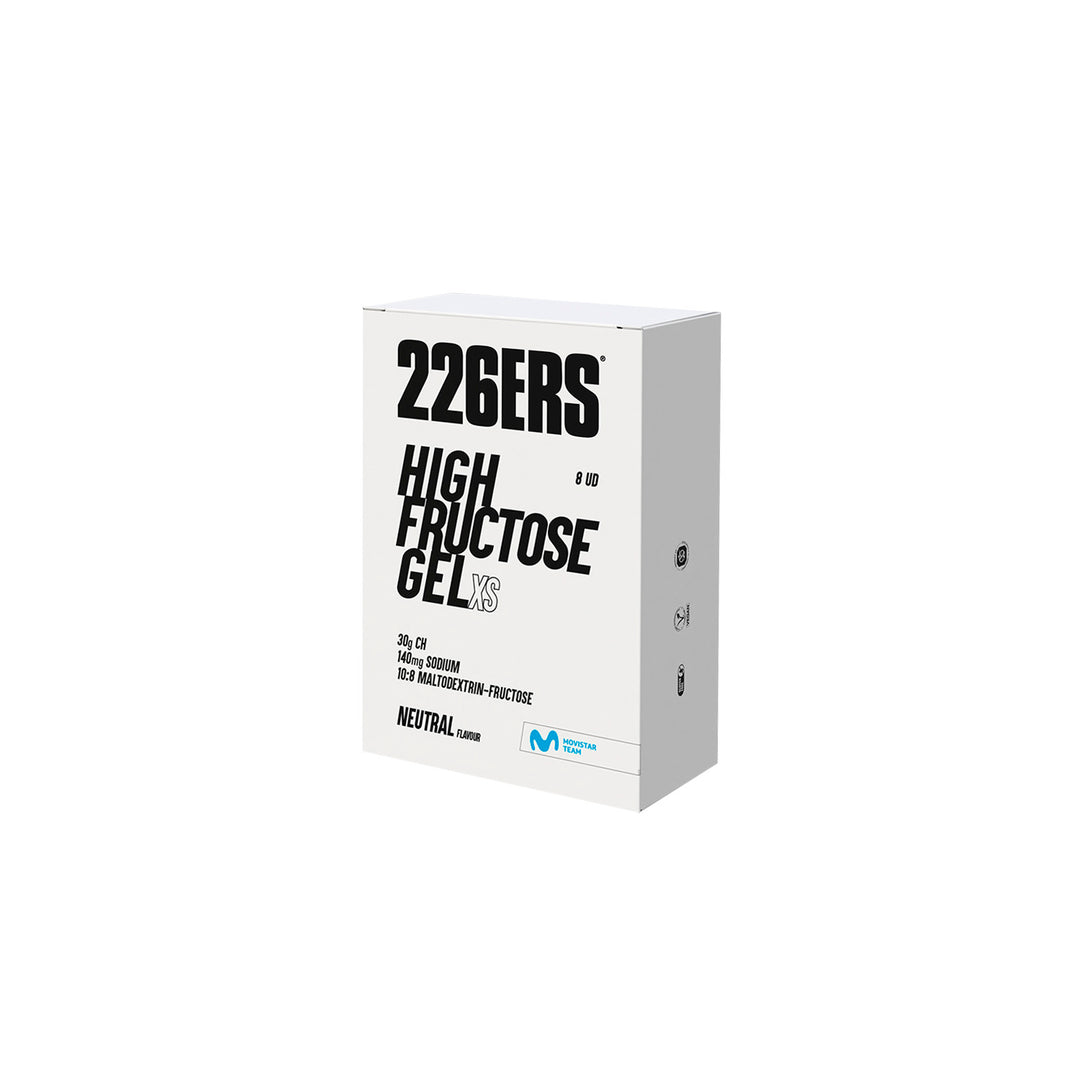BOX - 8 HIGH FRUCTOSE GEL XS 44g