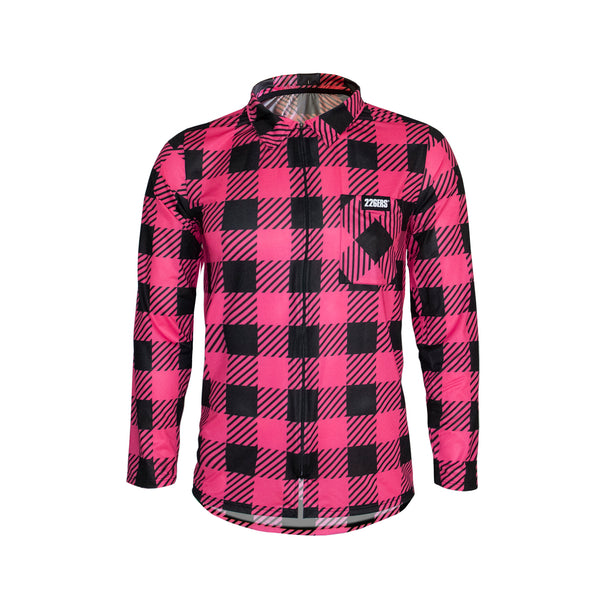 PLAID CYCLING JERSEY