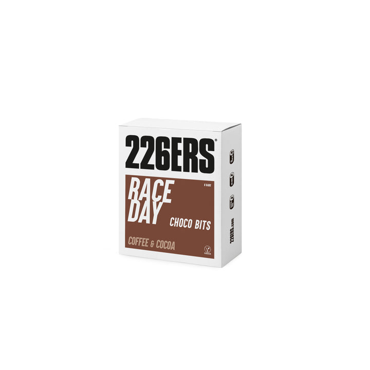 BOX 6 RACE DAY BAR CHOCO BITS 40g - Barrita Energética con Pepitas de Chocolate