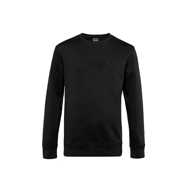 BLACK PATCH SWEATSHIRT