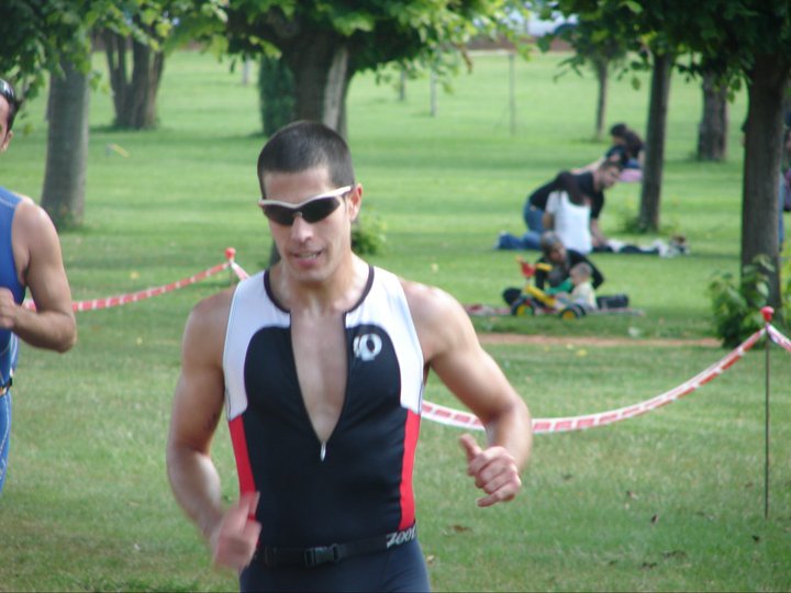 Carlos Plata primer triatlón 2010