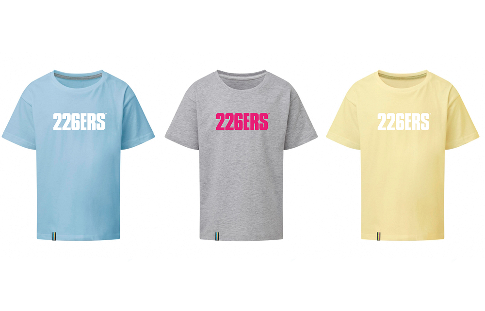 Camisetas infantiles 226ers en tres colores edición limitada