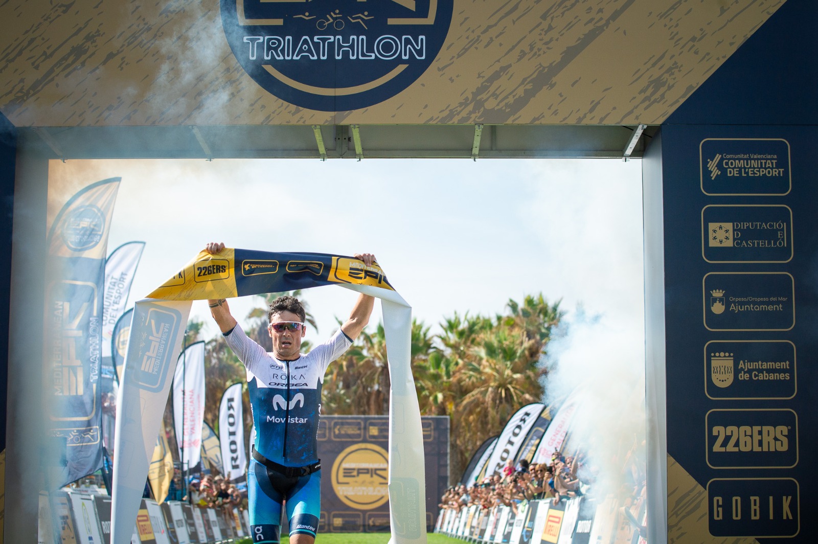 Javier Gómez Noya gana el Epic Triatlón