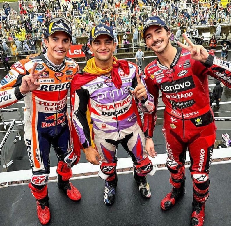 Podium GP Japón