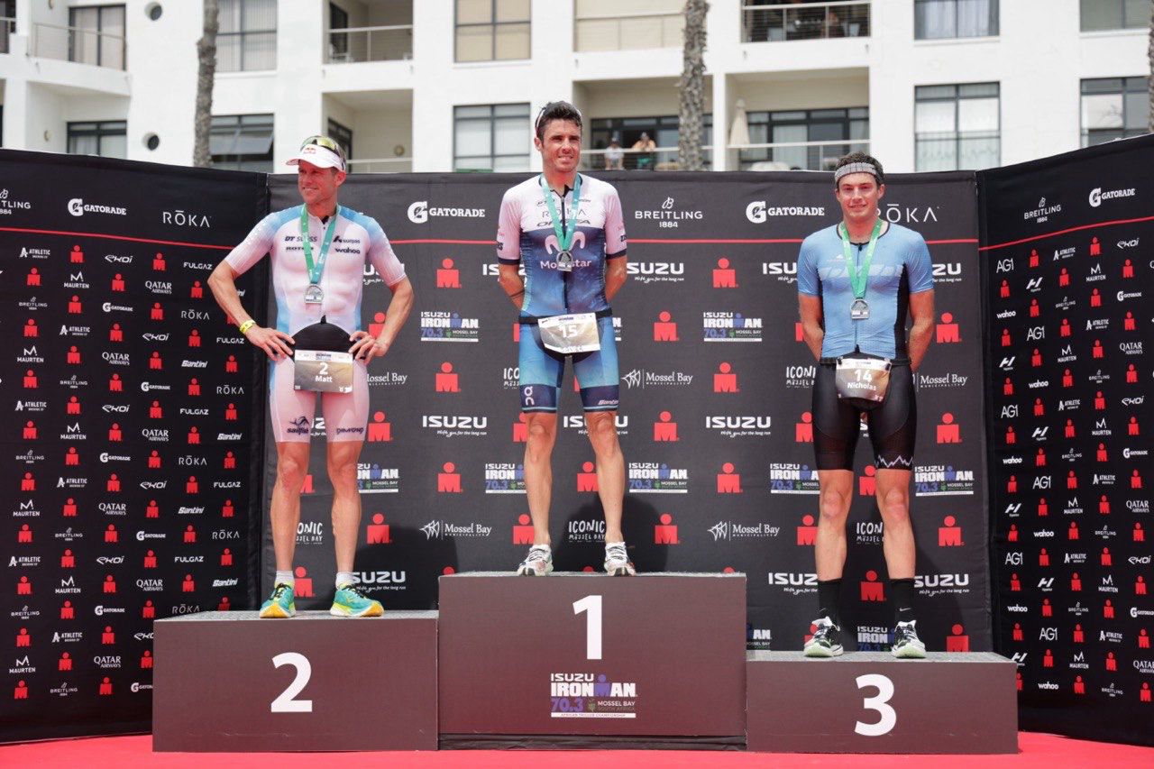 Javier Gómez Noya, victoria en IRONMAN 70.3 Mossel Bay