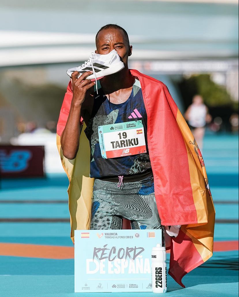 Tariku Novales en Maratón Valencia 2023